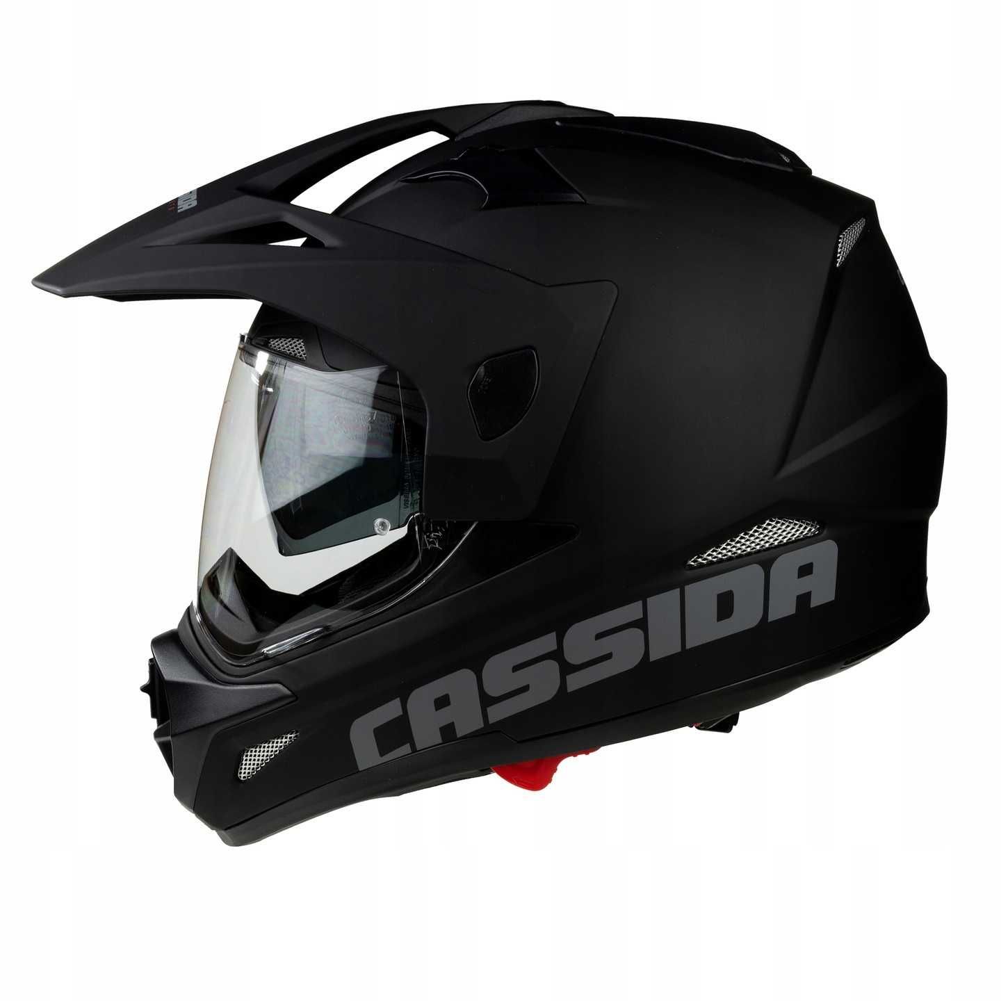 CASSIDA Kask Motocyklowy Cross TOUR 1.1 Przerabiasz w Integralny