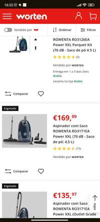 Aspirador Rowenta Power XXL RO3171EA