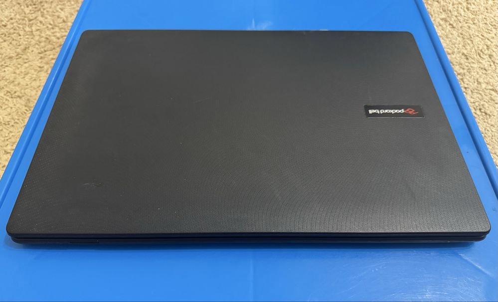 Ноутбук Packard bell, 17.3 HD, Intel (R) Celeron CPU N3050, 1.60 GHz