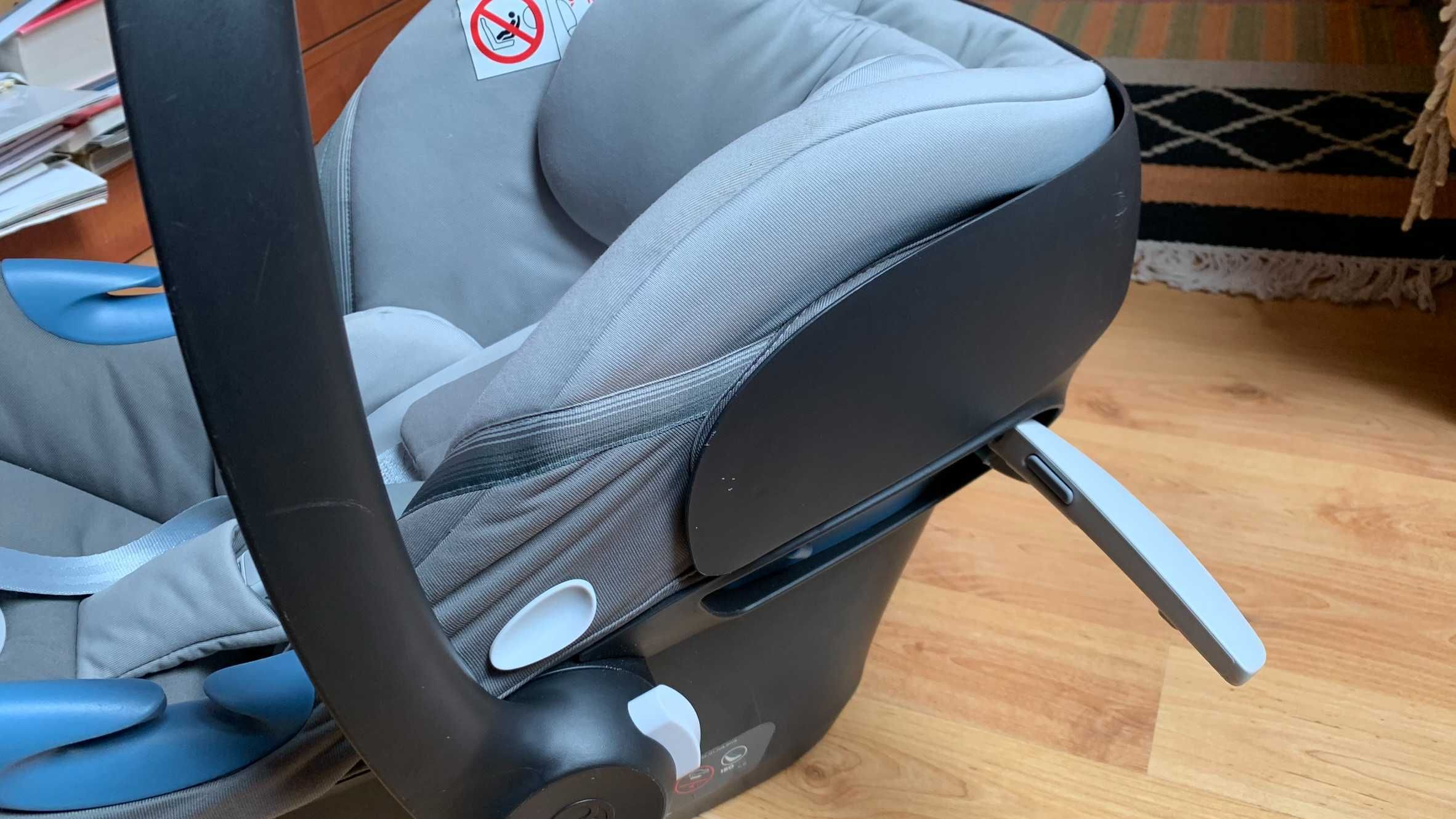 Cybex Aton M fotelik samochodowy - nosidełko + adaptery Bebetto