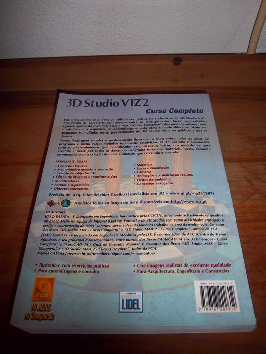 (Livro/Informatica) 3D Studio Viz 2 - Curso Completo