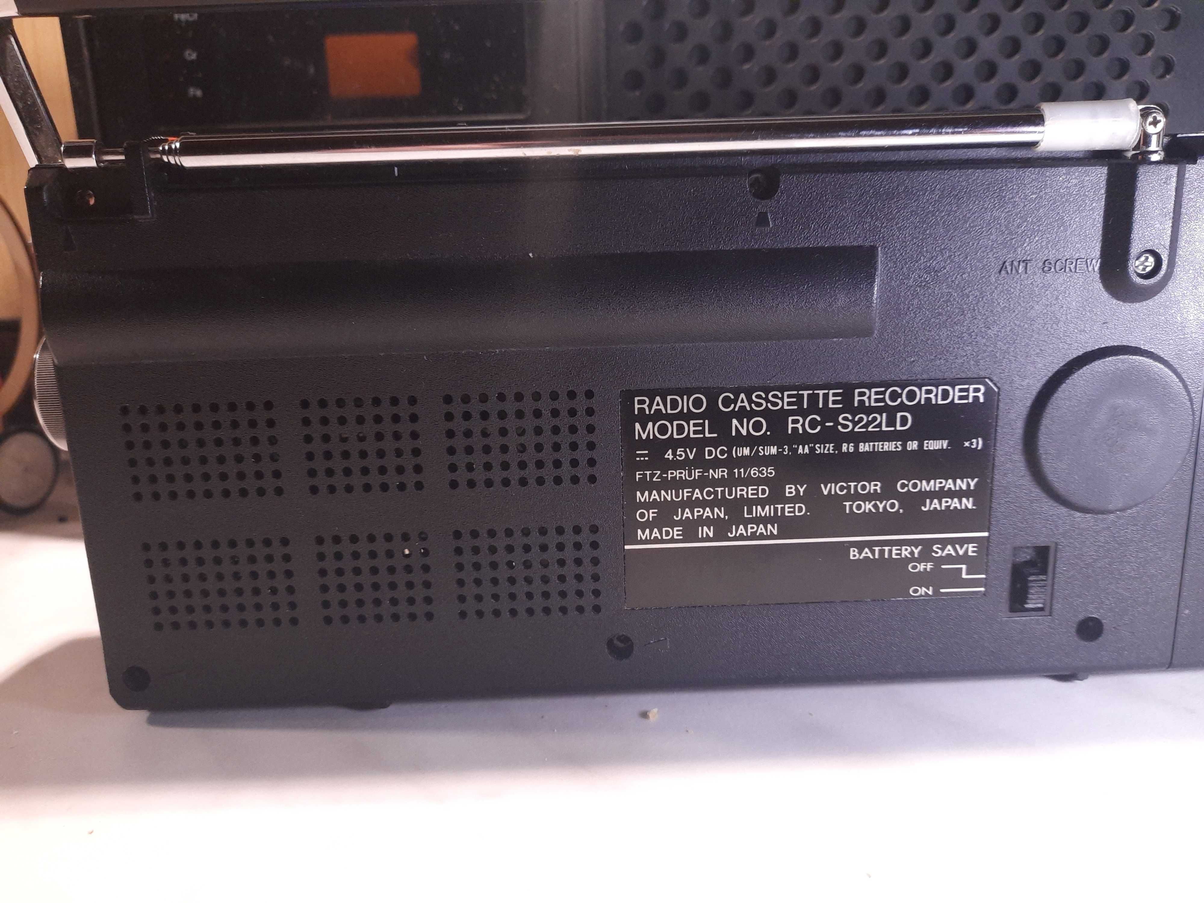 JVC RC-S22 radiomagnetofon