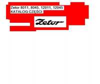 Zetor 8011,, 8045, 12011,, 12045 katalog części