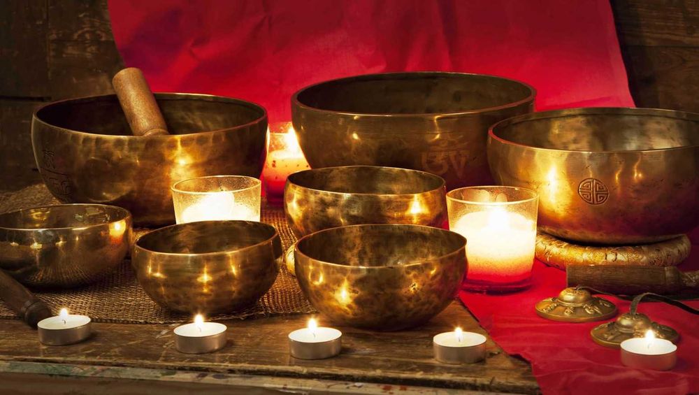 Поющие чаши. Снятие стресса.