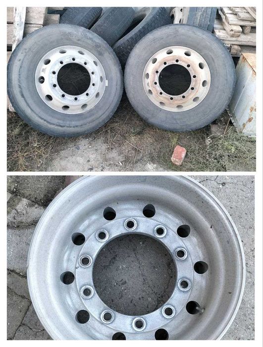 Алюмнові  диски для ведучої осі тягача