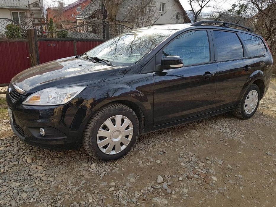 Ford Focus 2005-2011 Caravan Рейлинги алюминиевые (Черные)