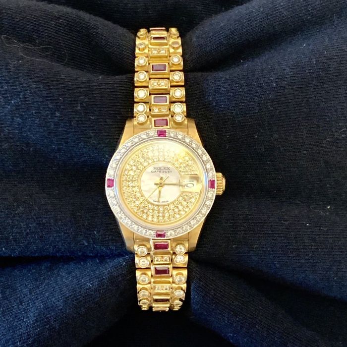 Оригинал. Часы ROLEX Lady-Datejust Pearlmaster. Обмен на авто