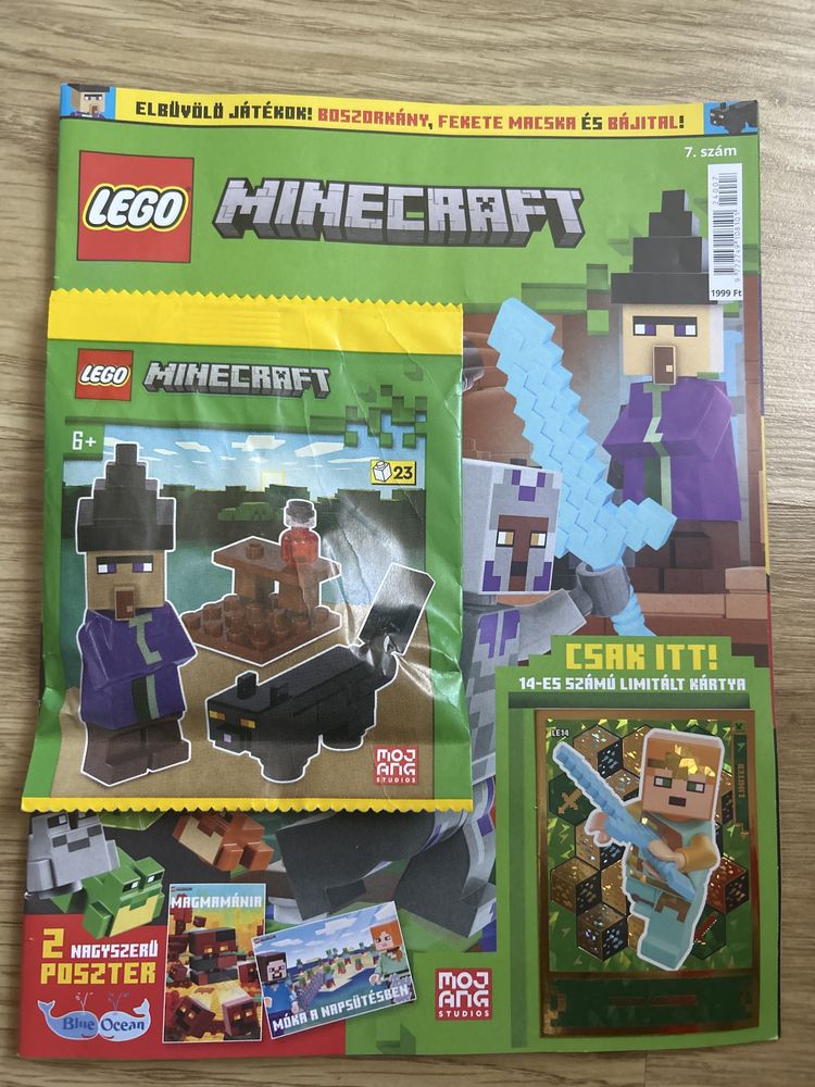 Lego Minecraft jak na zdjeciu, gazeta nie polska