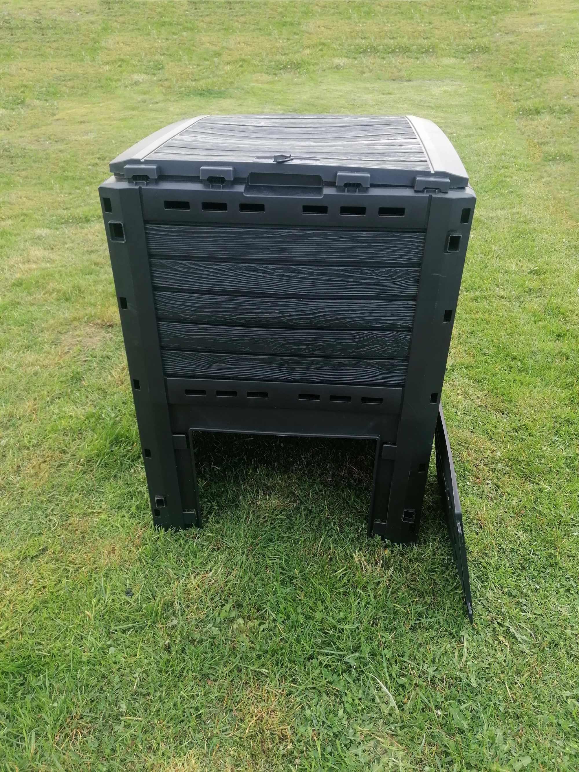 Kompostownik 280l Prosperplast czarny NOWY