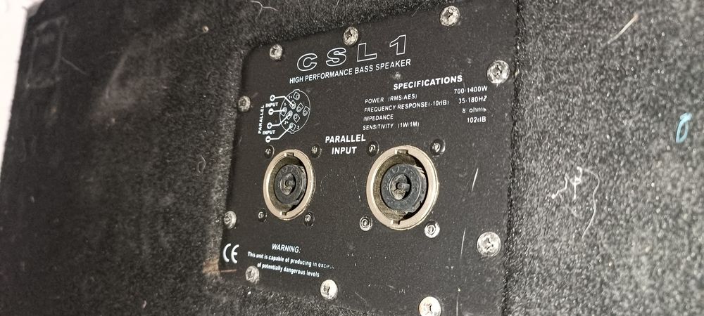 6 Subs equipados com B&C + oferta de duas caixas