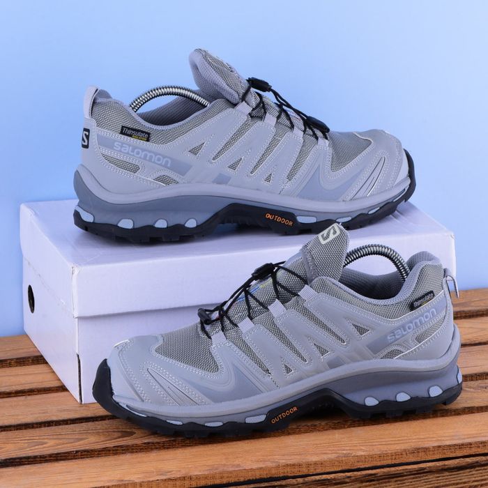 ‼️ТЕРМО‼️41-45 Salomon XA Forces grey gore-tex xt / трекінгові