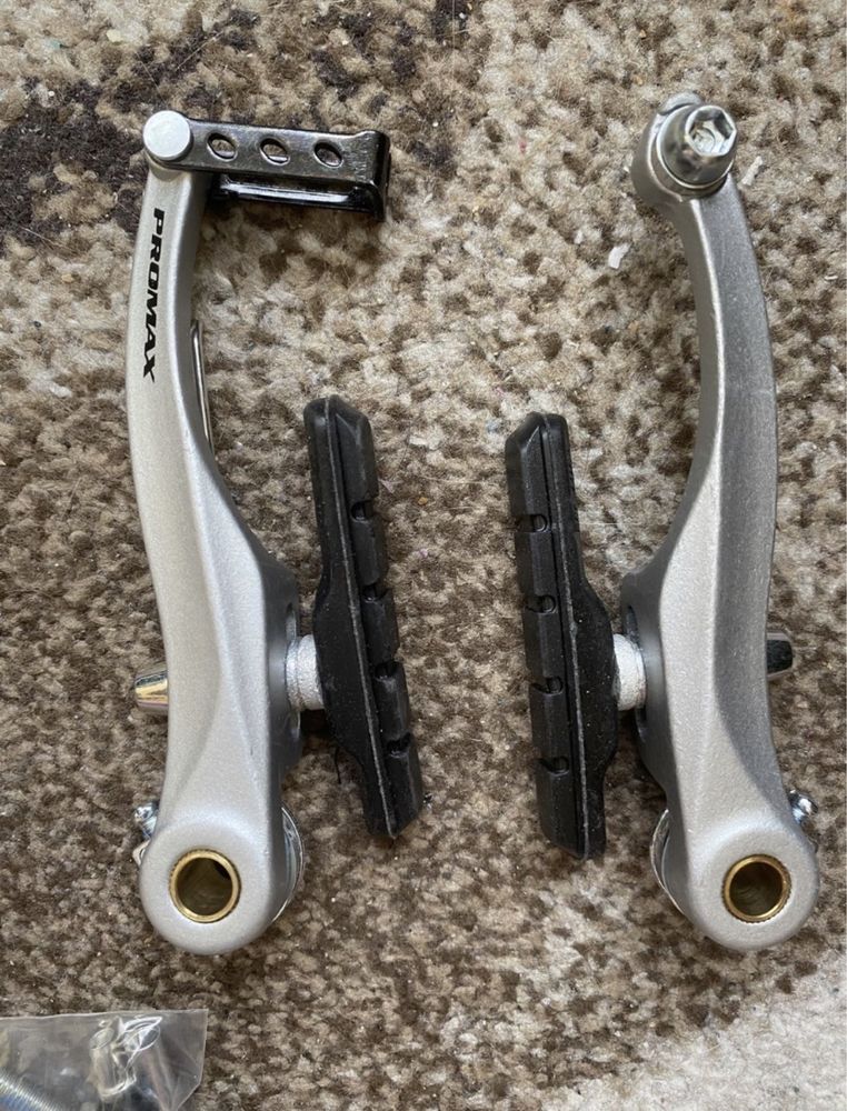 Hamulec rowerowy V-brake nowy promax 2 komplety z klockami