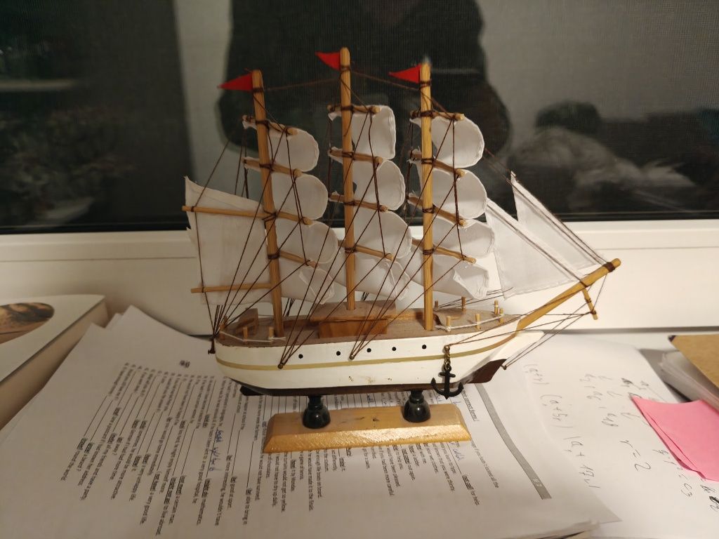 Modele statków drewniane