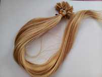 Włosy naturalne blond 613/24 50cm nowe