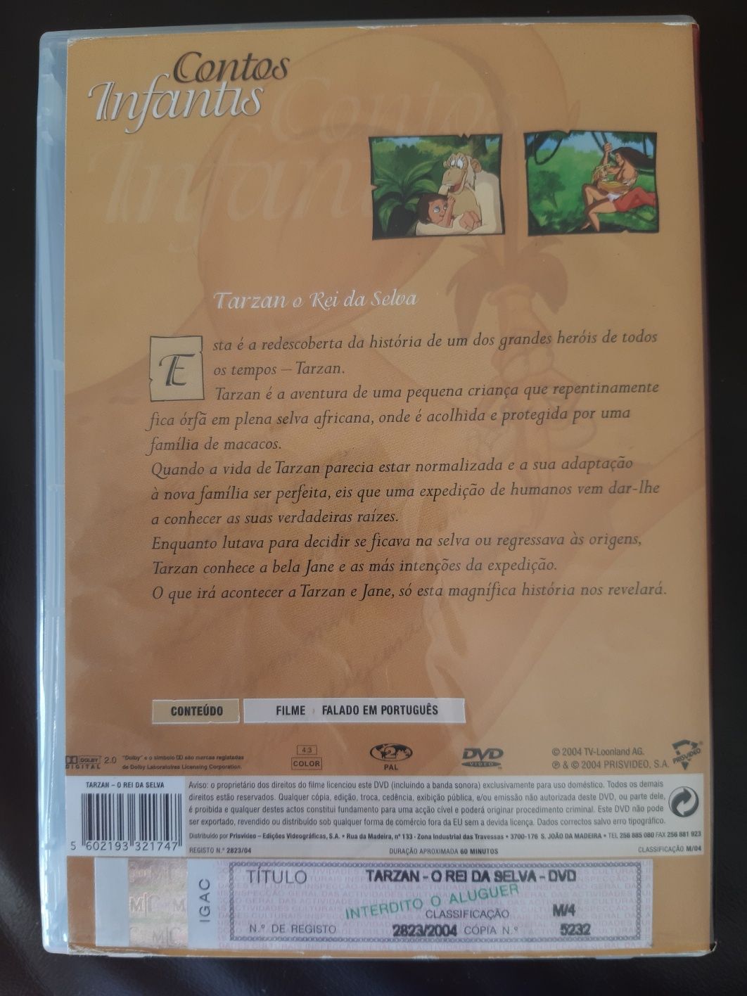 DVDs 1 = 2€ quaisquer 3 = 5€