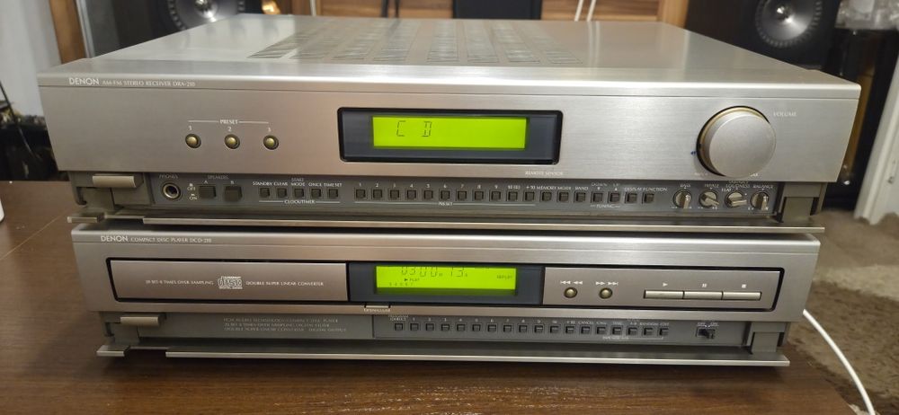 Amplituner Denon DRA-210, cd dcd-210