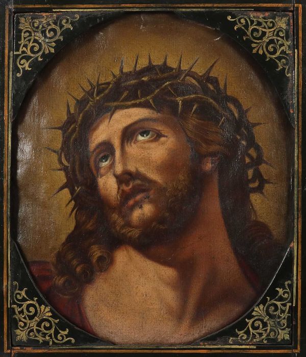Obraz Jezusa 'Ecce Homo' wg Guido Reni XIX wiek