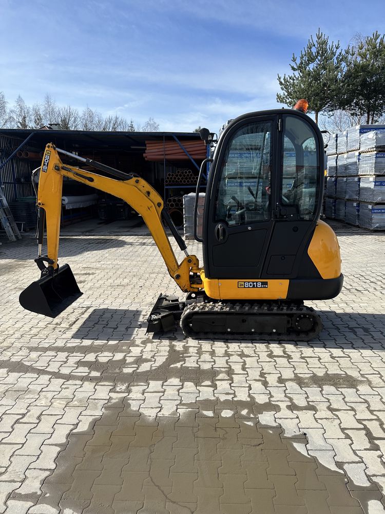 Minikoparka jcb 8018