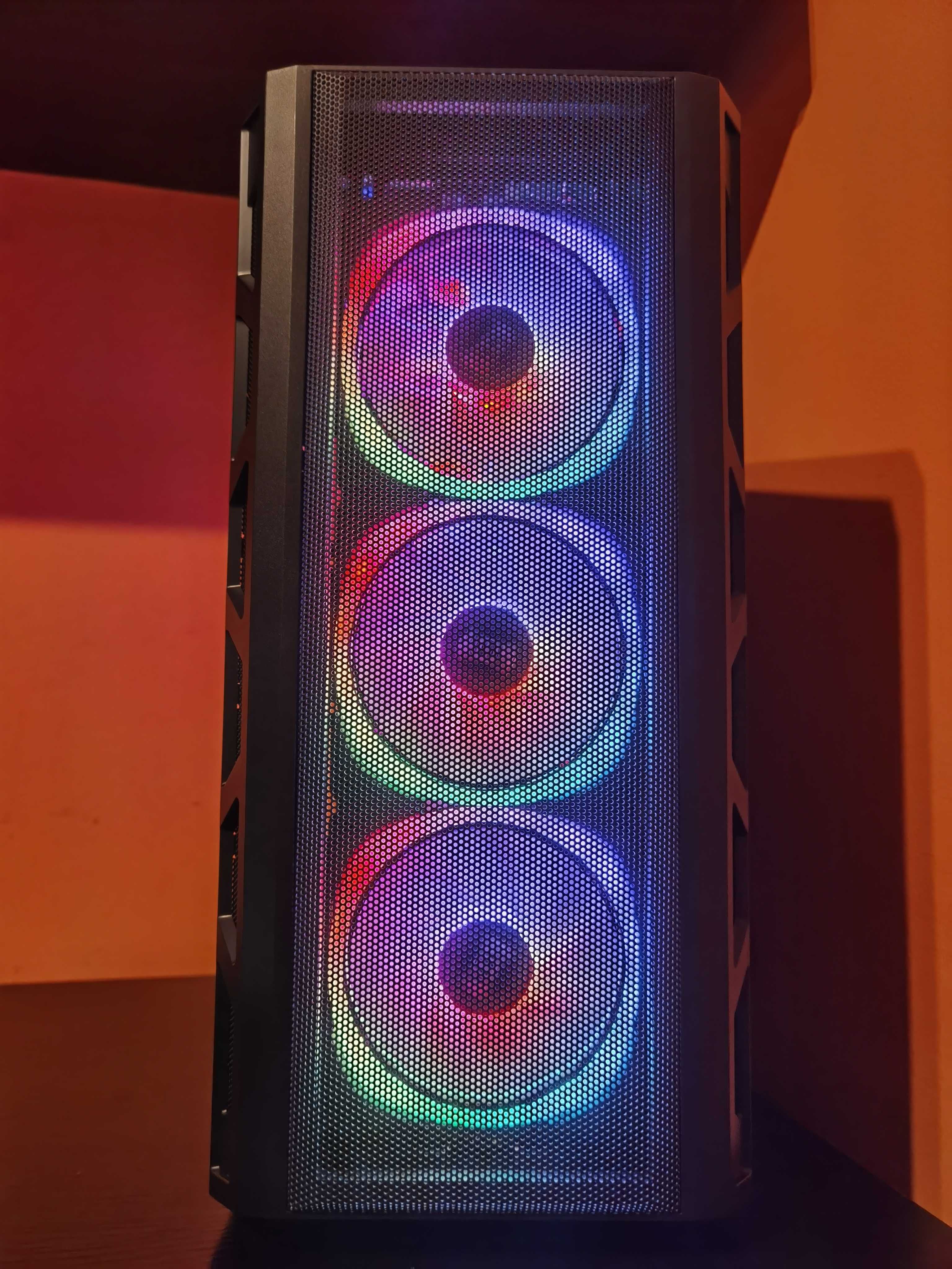 Ryzen 5 5600 • RX 6600 • 32GB RAM • 1TB SSD - komputer do gier z RGB