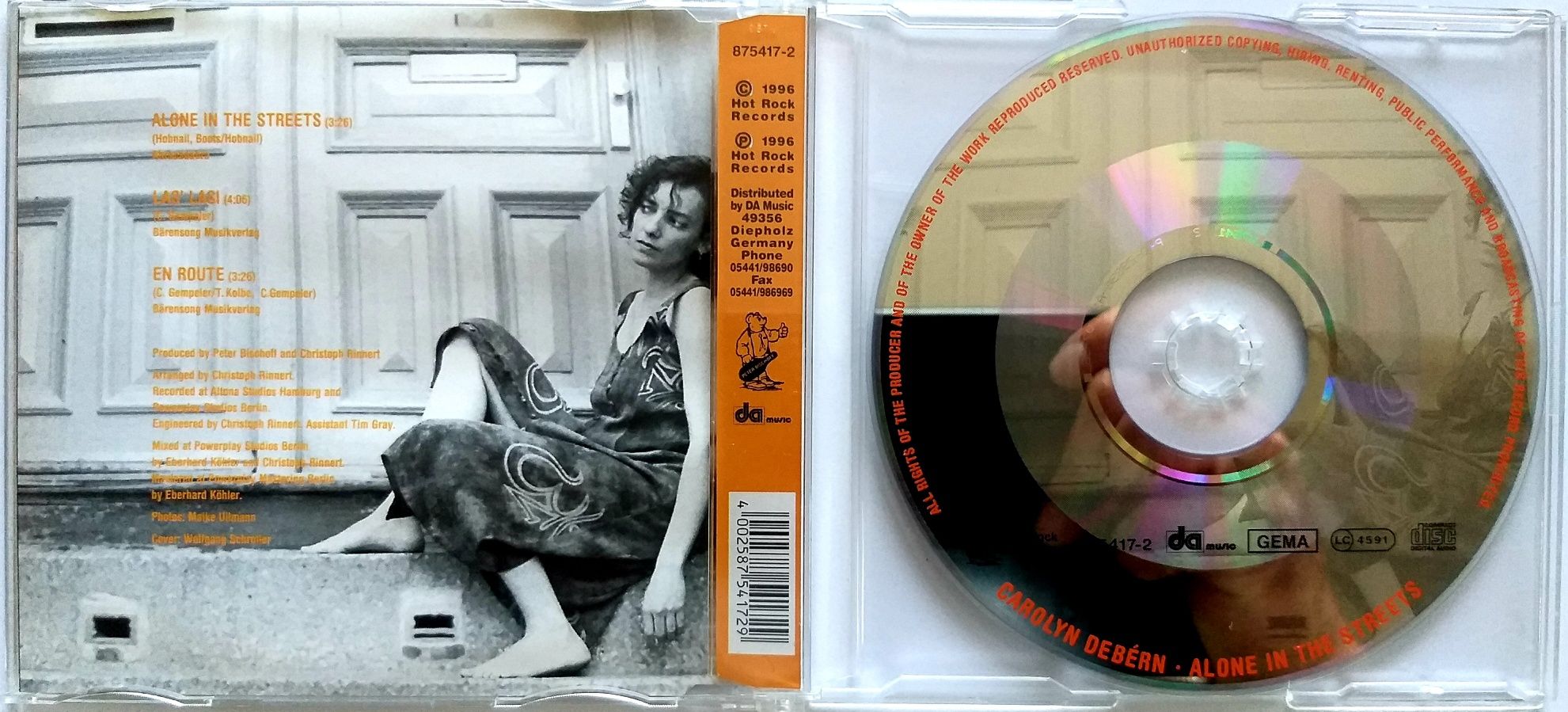 CDs Carolyn Debern Alone In The Streets 1996r