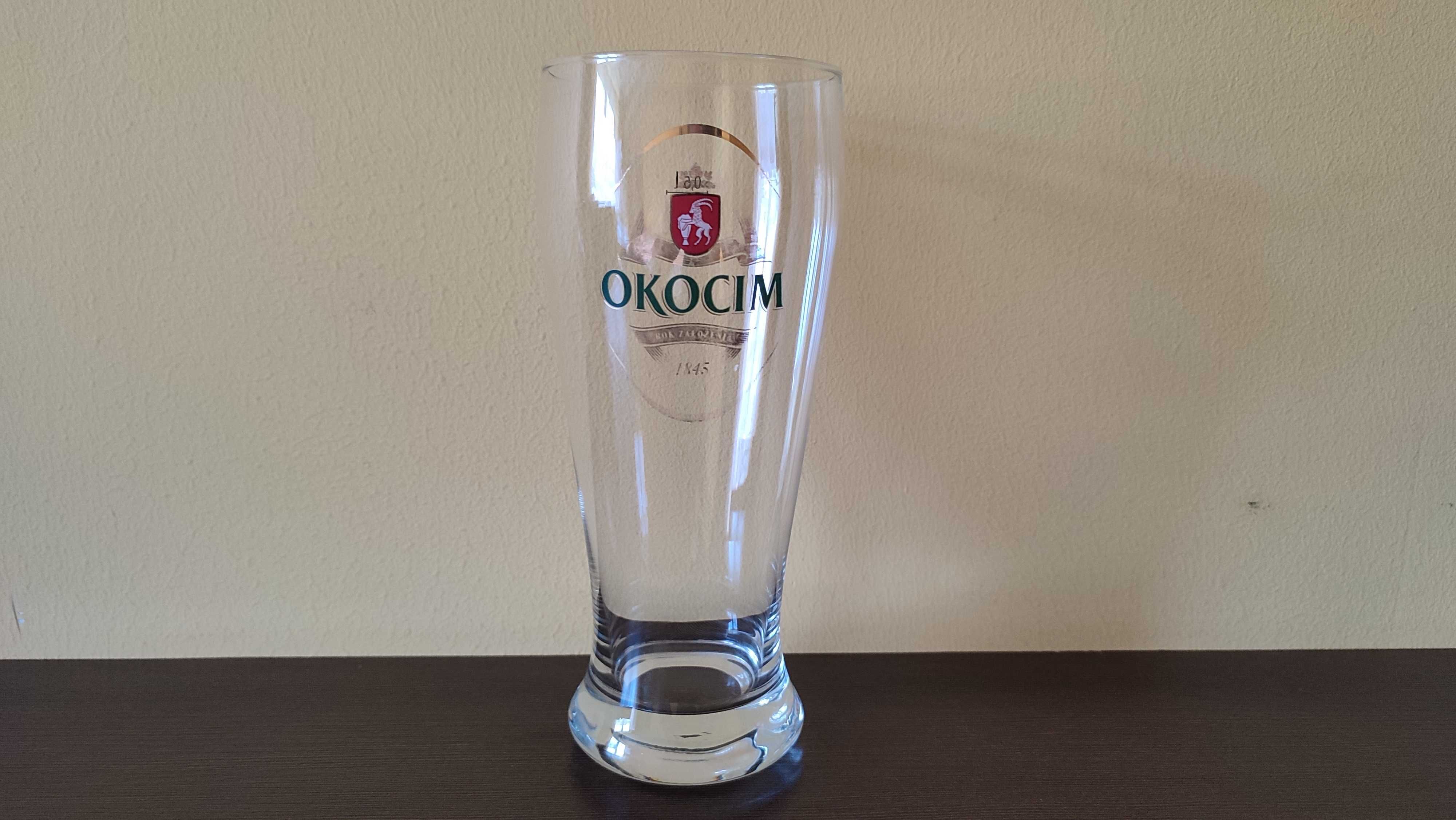 Likwidacja kolekcji - kufel / pokal / szklanka do piwa Okocim 0,5L