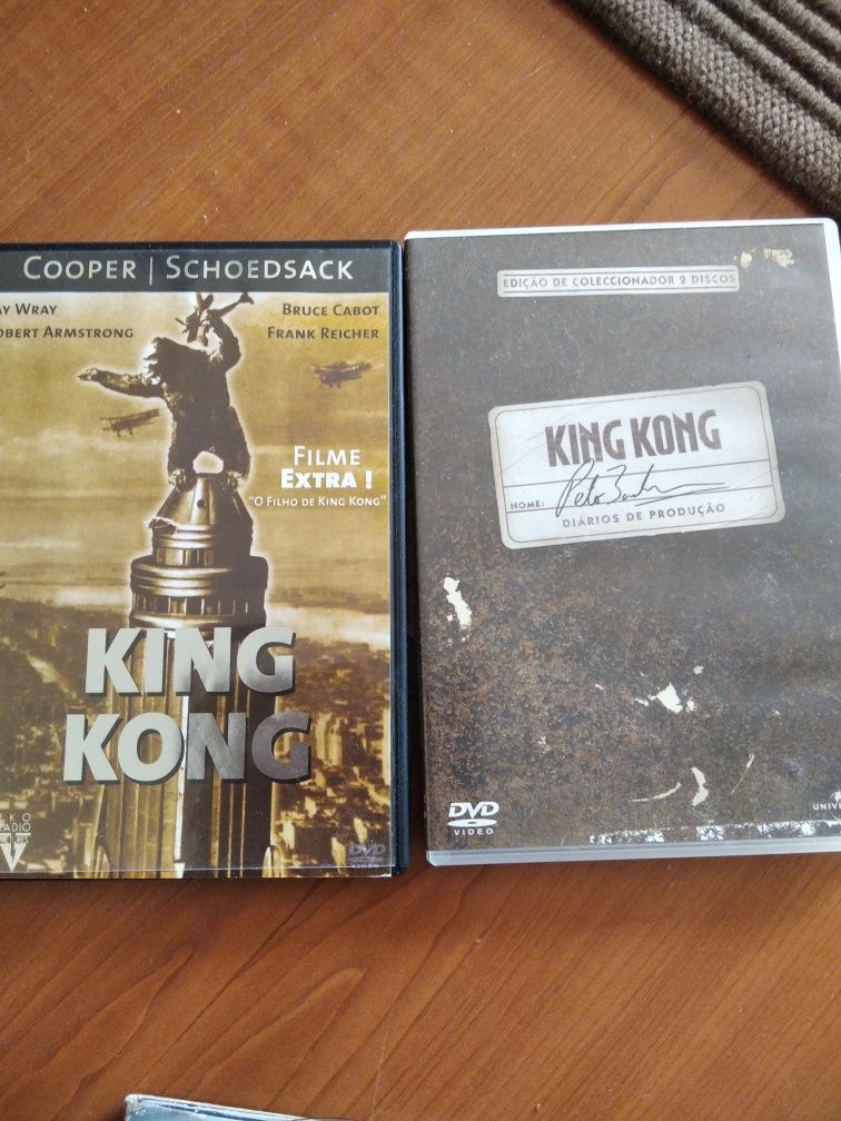 Filme de King kong e edição de coleccionador