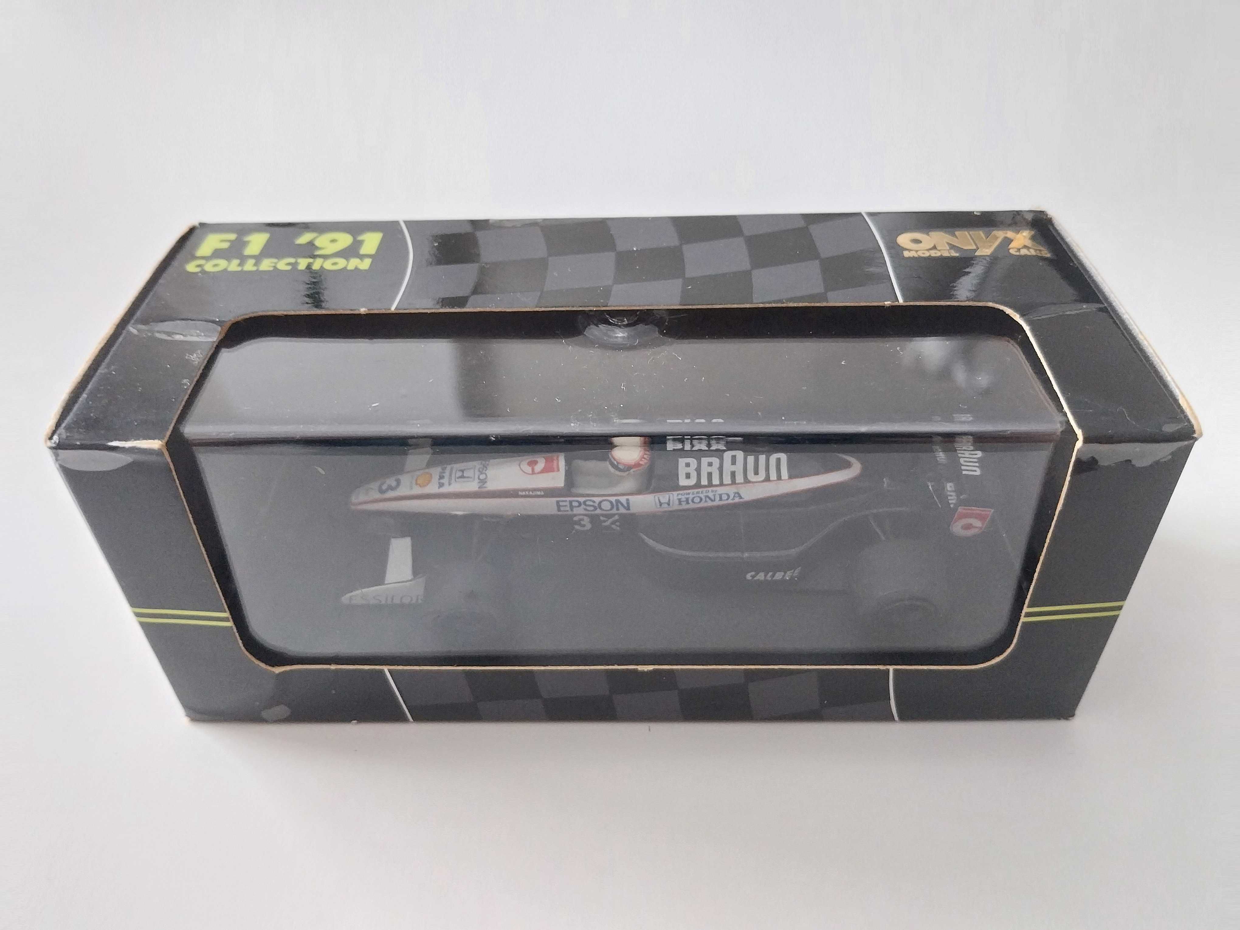 miniatura 1/43 TYRRELL 020 Satoru Nakajima (1991) | edição Onyx