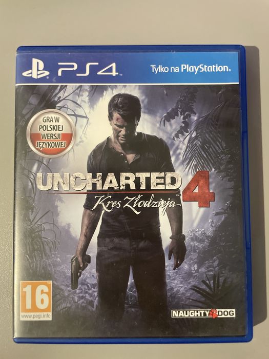 Uncharted 4 Kres Złodzieja ps4 ps5