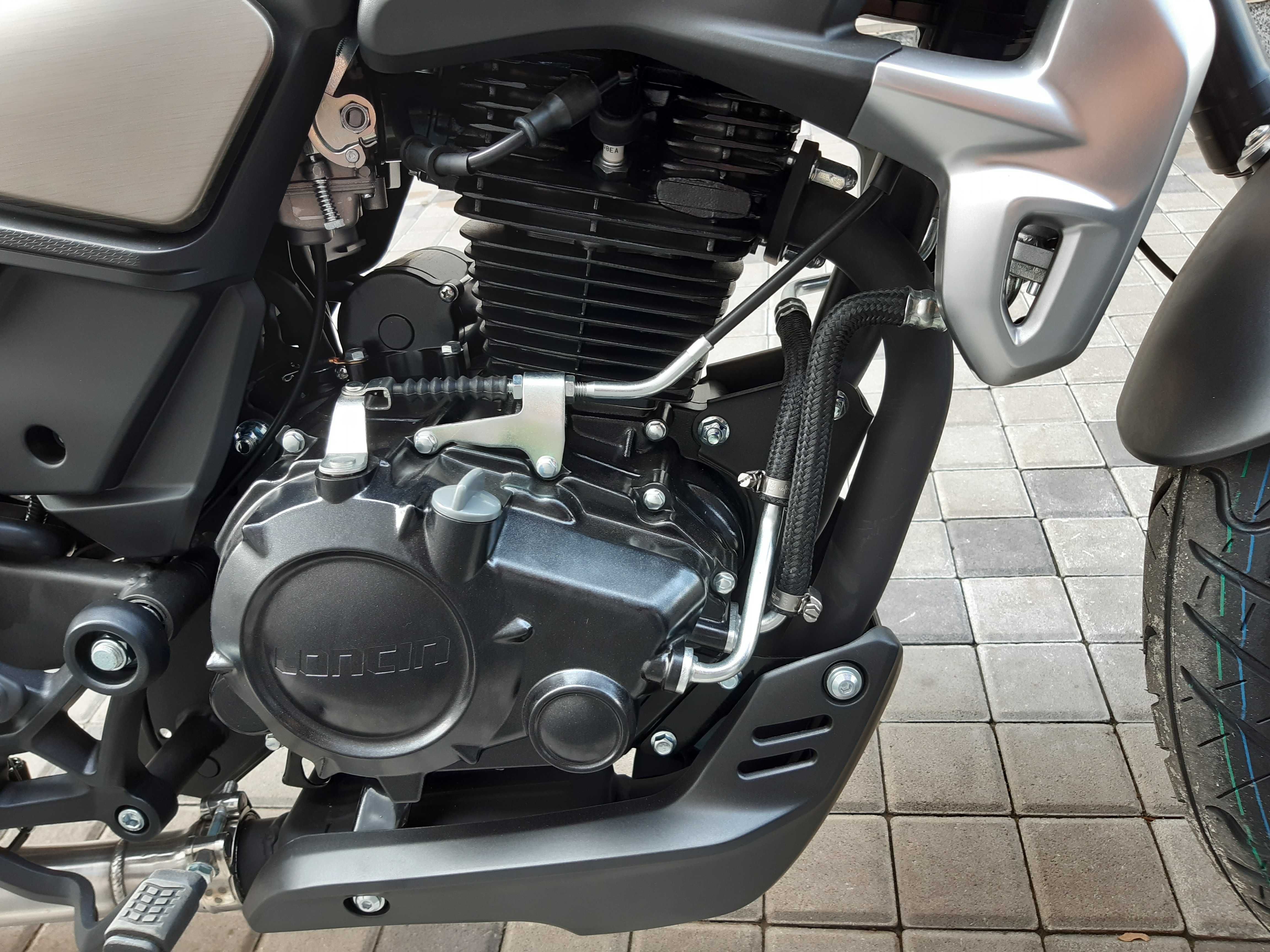 Мотоцикл Loncin LX250-12C AC4 Скрамблер!