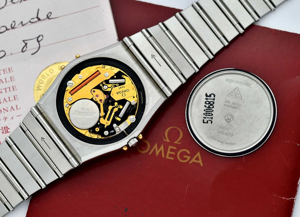Zegarek OMEGA Constellation Chronometer - Stal Złoto 18k - 1989 - 33mm