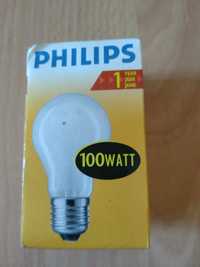 16 żarówek tradycyjnych Philips 100 watt z PRL
