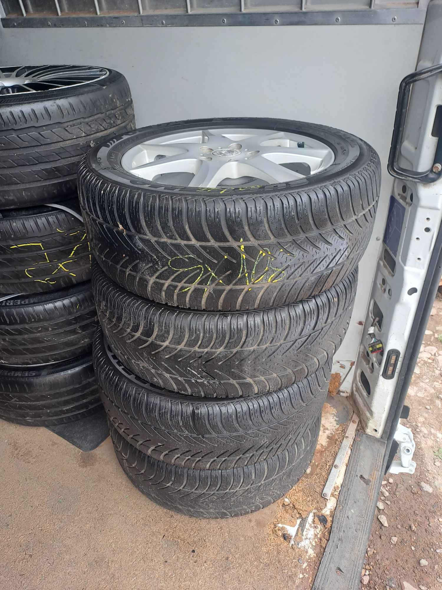 Felgi enzo opony Gratis! 5x108 et 50 16 cali 215/55r16 koła