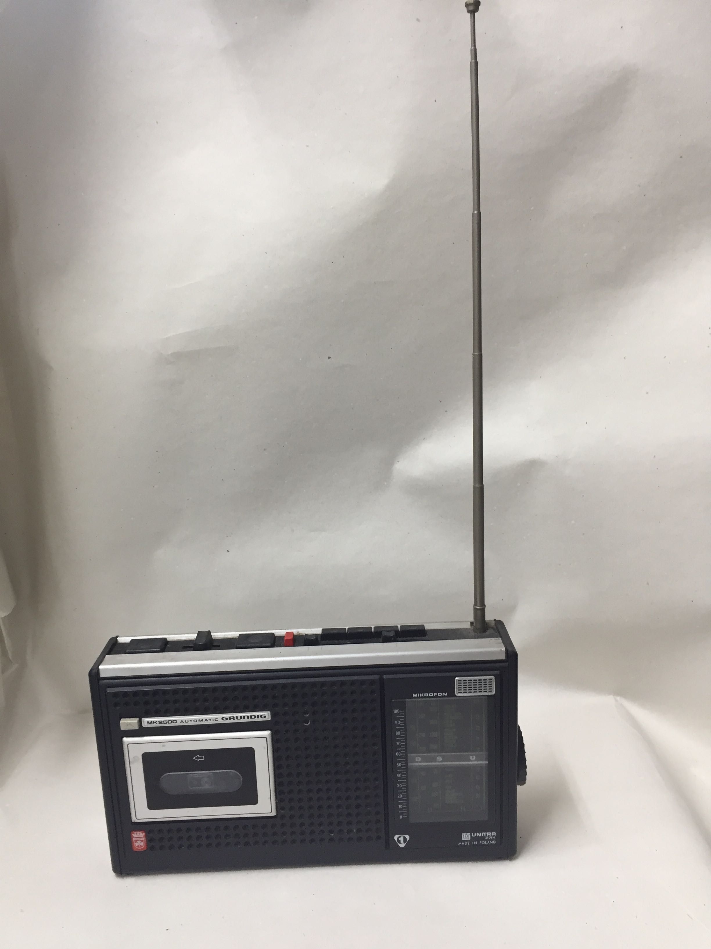 Unitra Grundig MK 2500 hit z PRL-u radiomagnetofon sprawny automatic