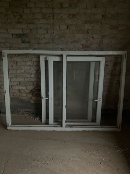 Okna z demontażu plastikowe 2000x1350 cm