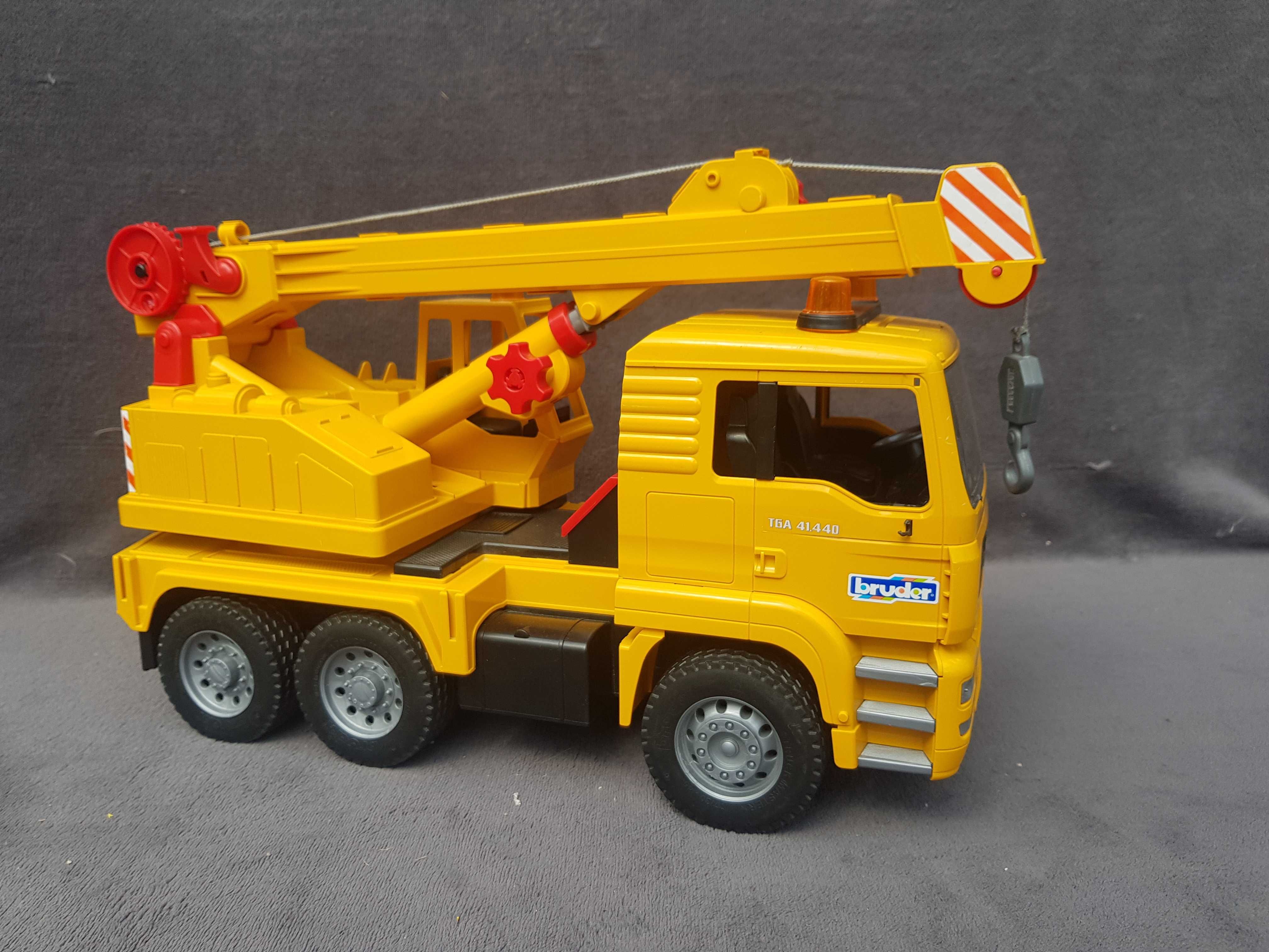 Bruder 02754 - MAN TGA Kran-LKW dźwig