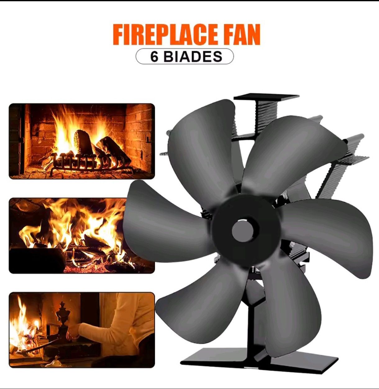 Ventilador sem necessidade de fonte de corrente