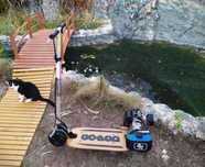 GOPED GSR Sport (trotinete a gasolina) (foguete de bolso)