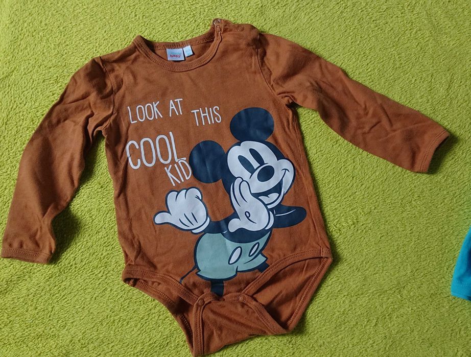 Body + 2 bluzki r. 92 / podkoszulek / T-shirt domowe / stan dobry