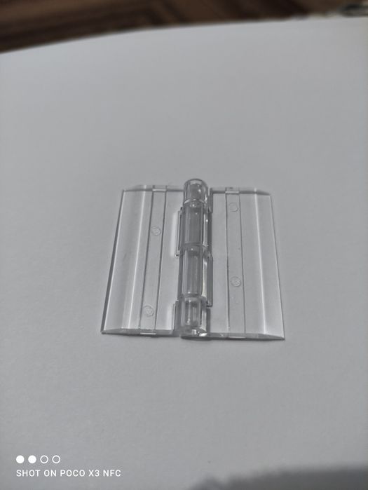 Zawias plexi 10 szt. do poliwęglanu komorowego