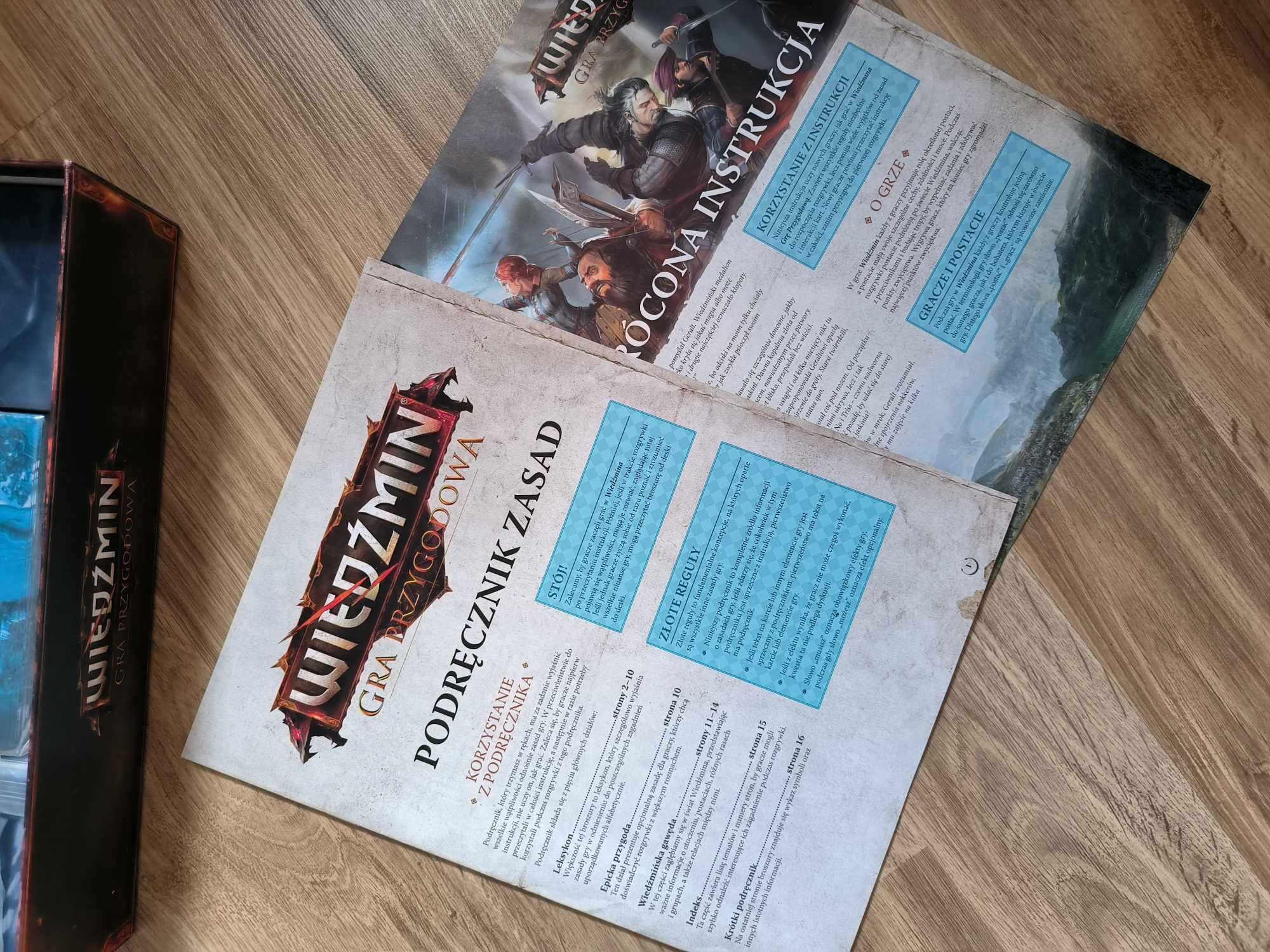Wiedźmin - Gra Planszowa - Ignacy Trzewiczek CD PROJEKT RED