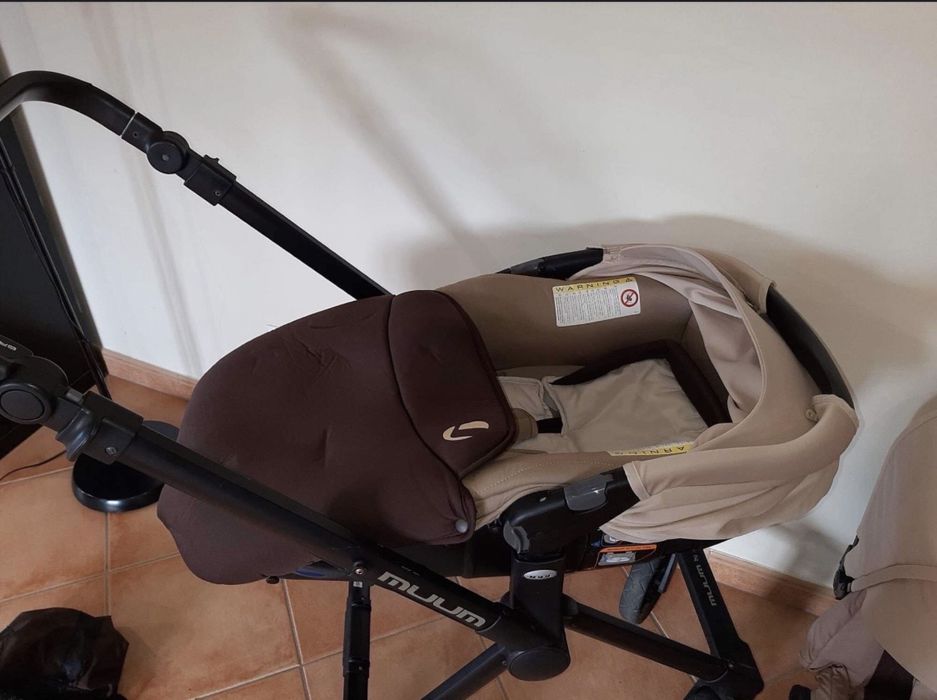 Carrinho bebe Jane Muum 3 em 1
