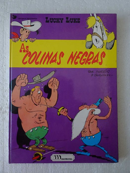 Livro Meribérica - Lucky Luke - As Colinas Negras (Capa dura)