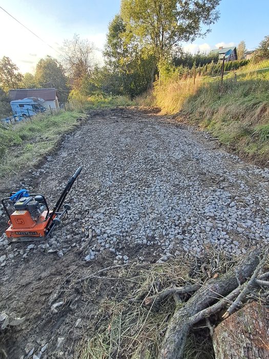 Usługi minikoparką