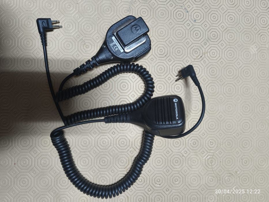 2 Microfones com alto-falante remoto da Motorola PMMN4013A
