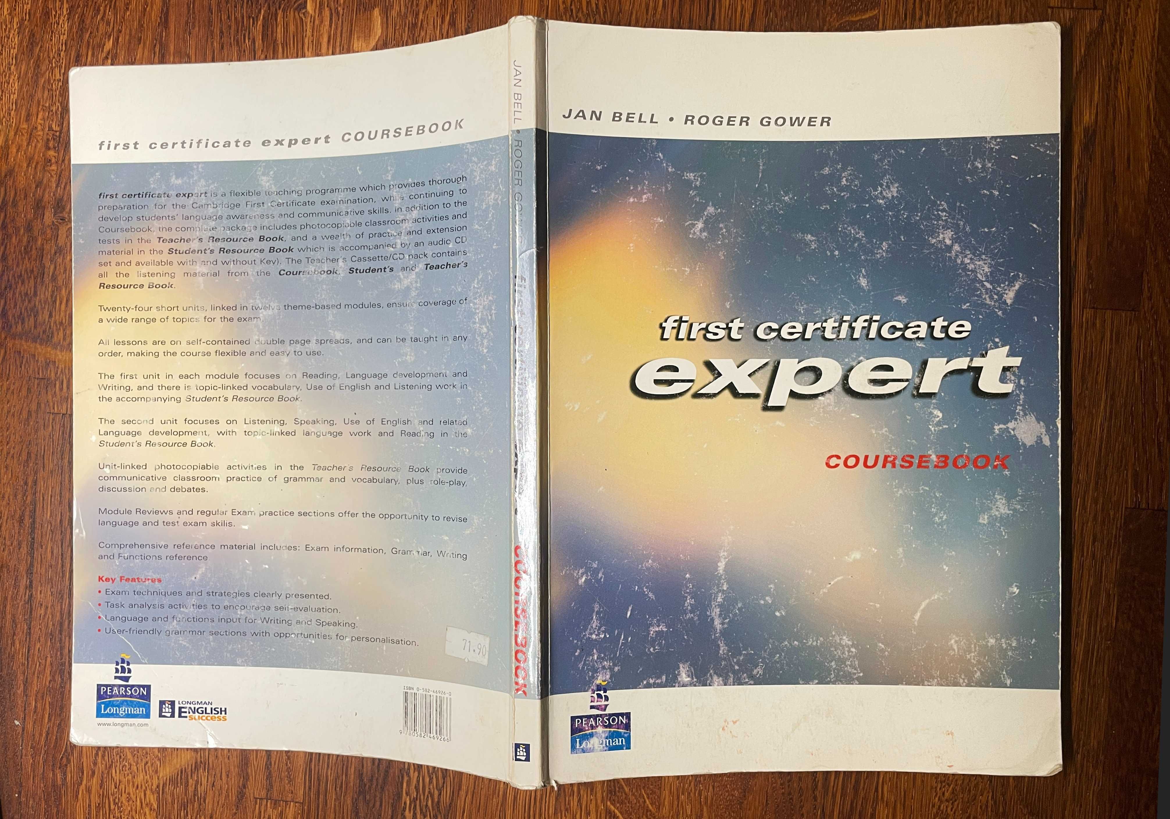 Podręcznik First Certificate Expert Coursebook