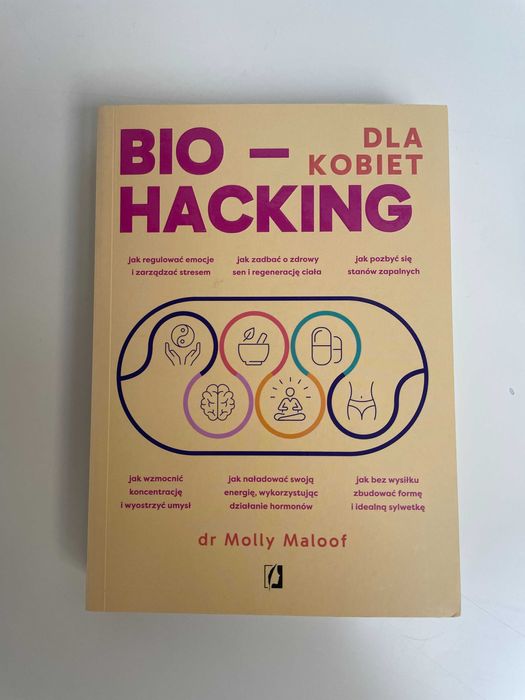 Książka biohacking dla kobiet Molly Maloof