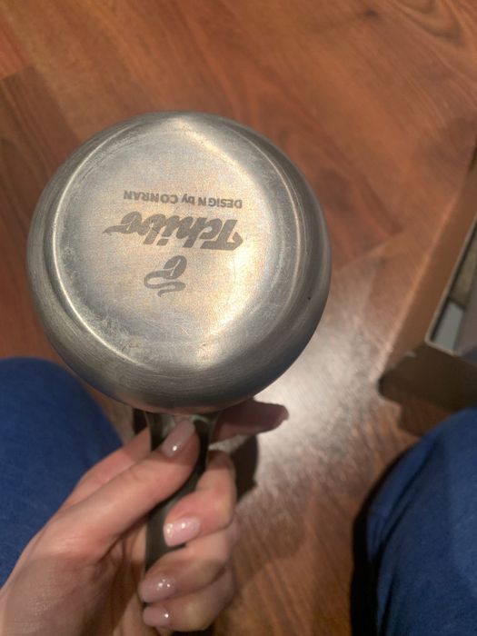 Dzbanek metalowy Tchibo do spieniania Spieniacz Tchibo reczny