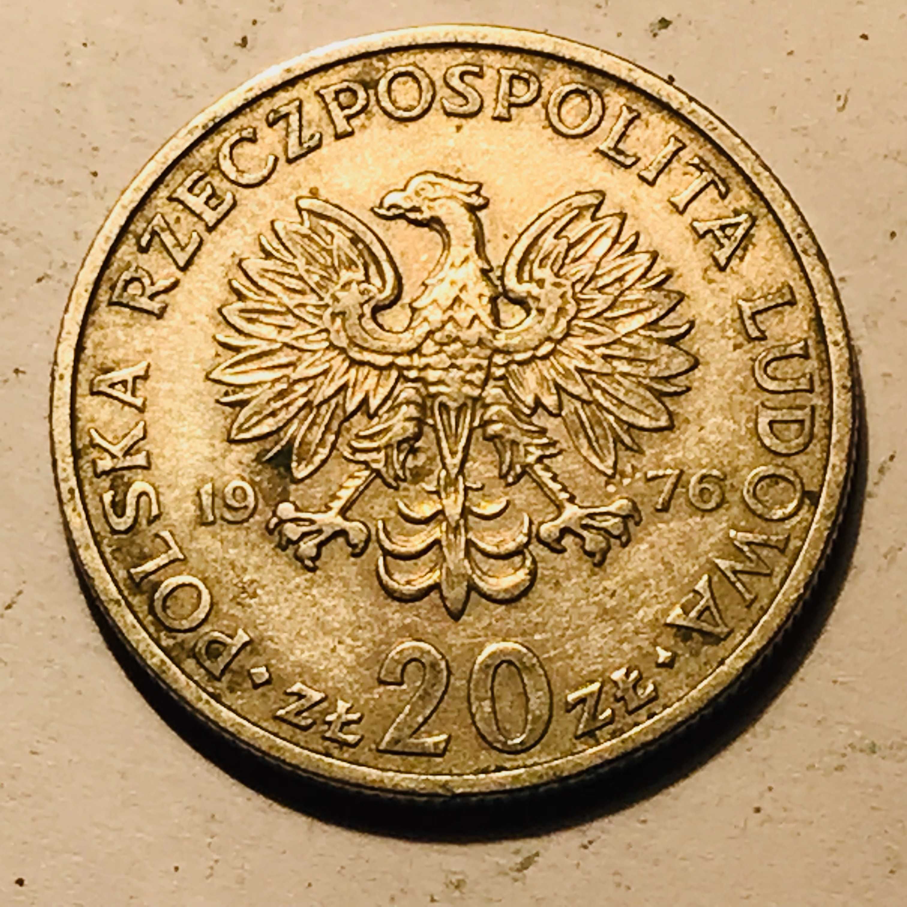 Moneta 20 złotych ( NOWOTKO ) - 1976 BZM