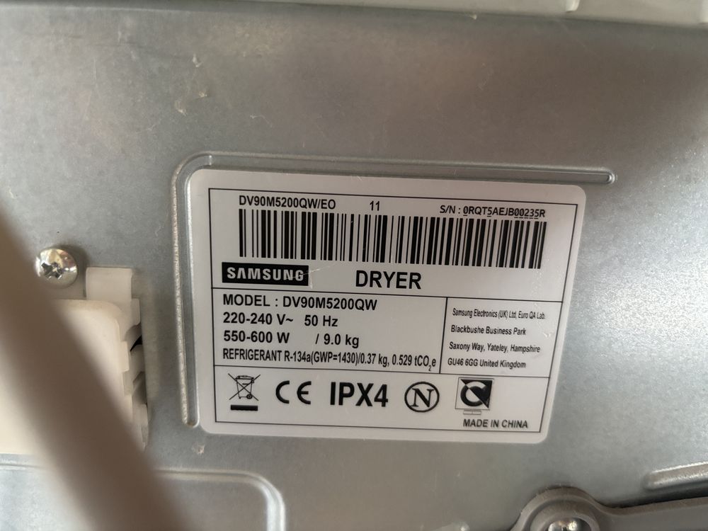 Suszarka Samsung OptimalDry DV90M5200QW