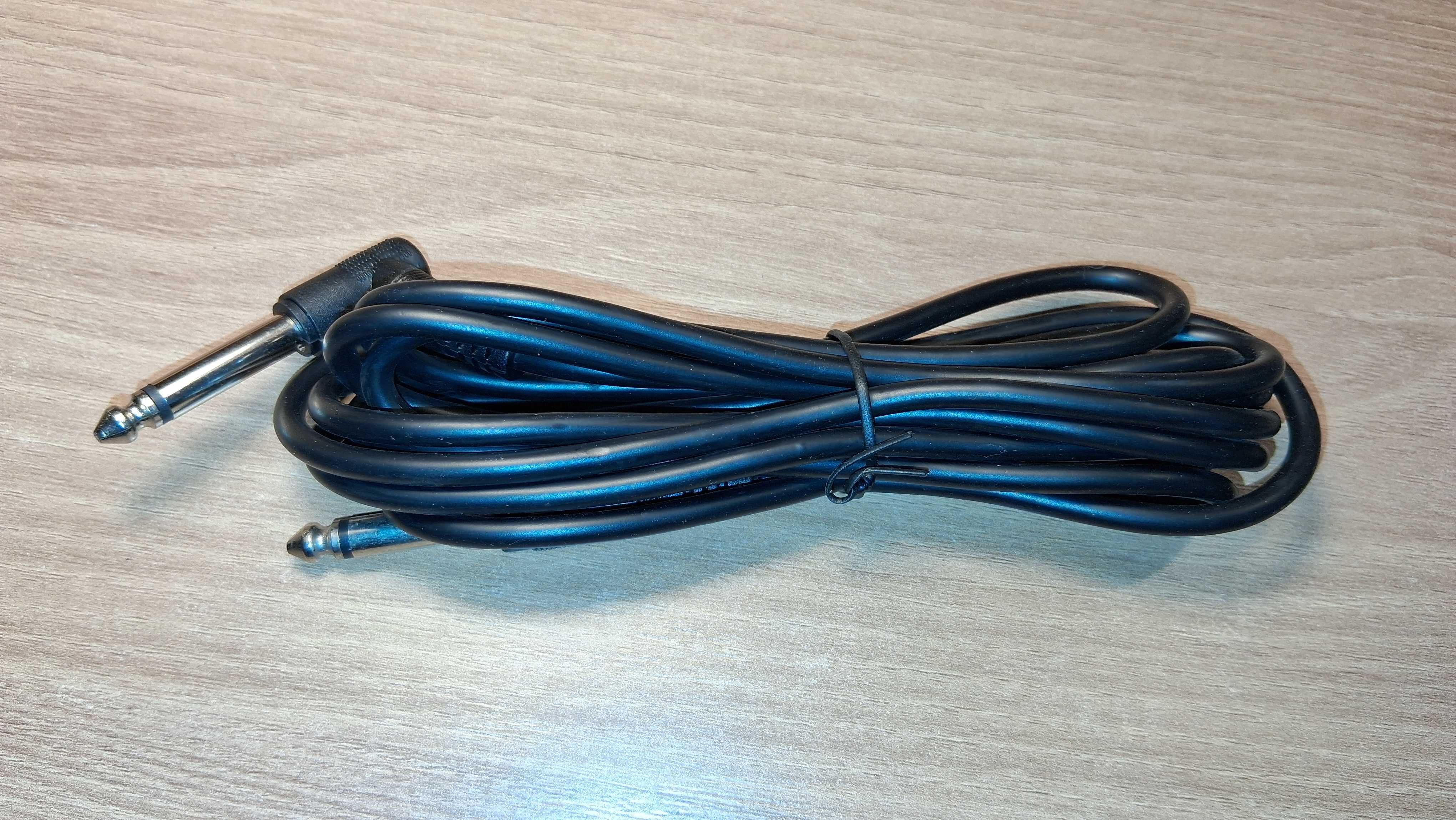 Jack Mono Gitara Kabel 3m Czarny